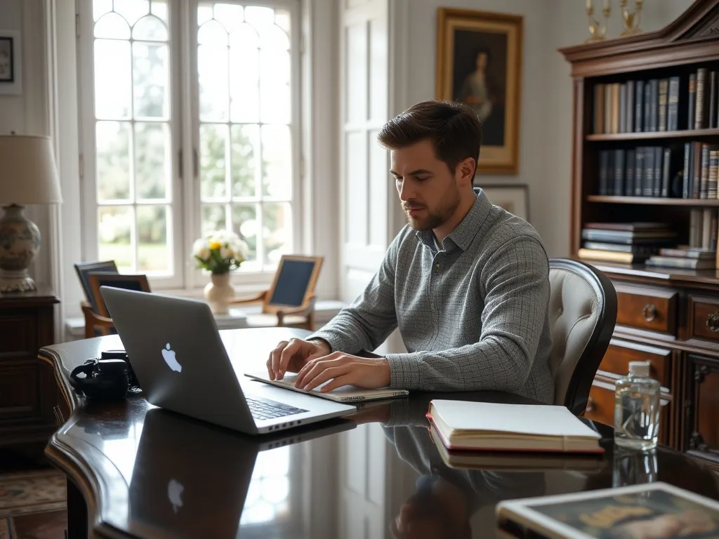 Ink bottle and quill