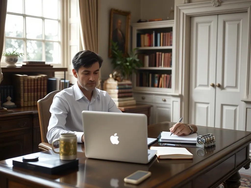 Stack of edited documents